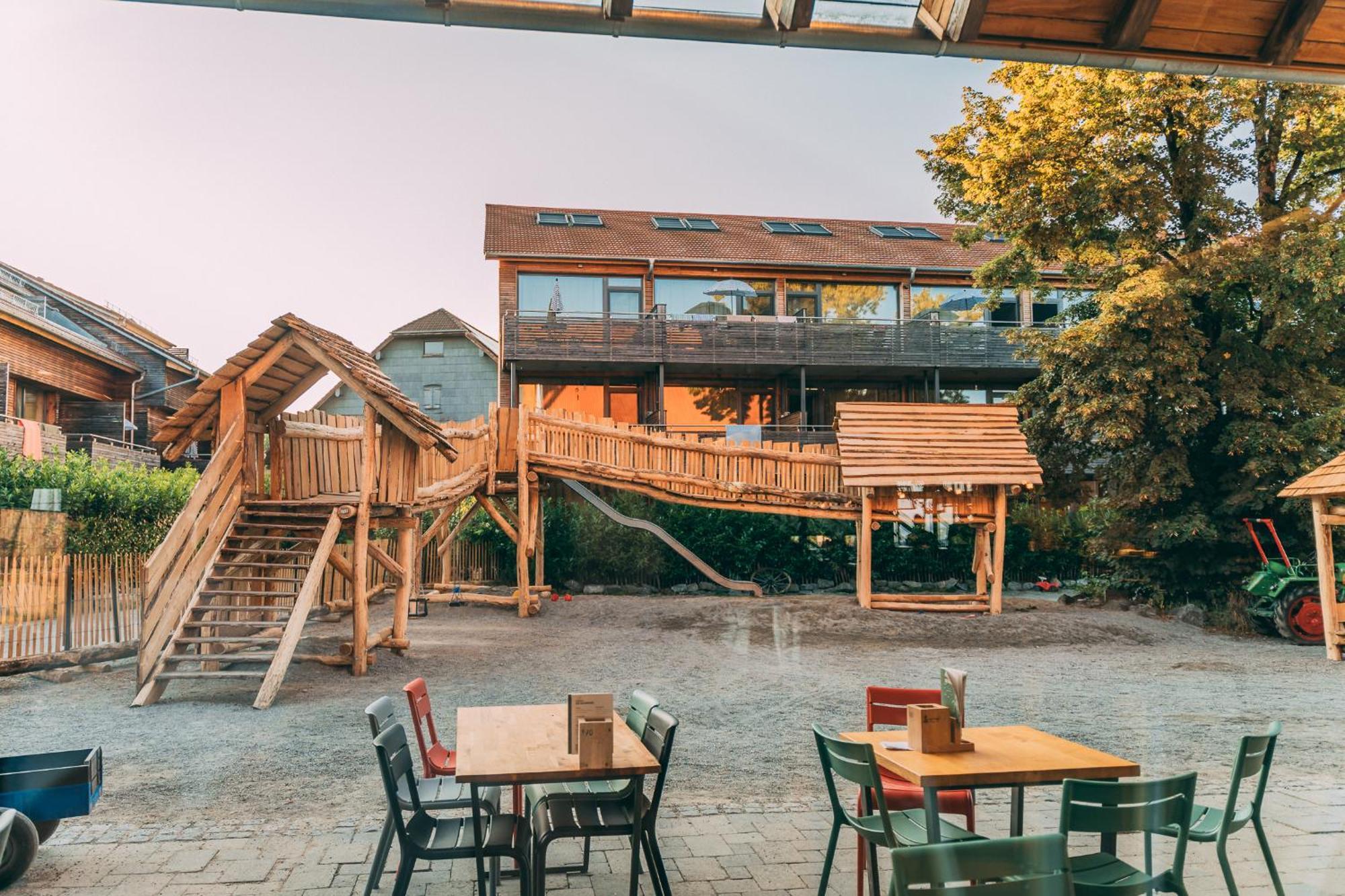 Gut Huegle Erlebnishof Villa Равенсбург Екстериор снимка